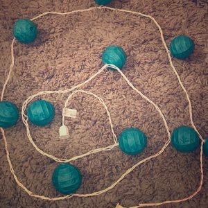 Seafoam Green Lantern Lights